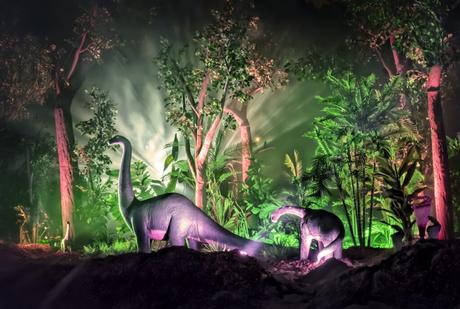 100 dinosaurios en Casa de Campo