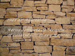 Inés de Aquitania, esposa de Ramiro I de Aragón Inés de Aquitania, esposa de Ramiro I de Aragón