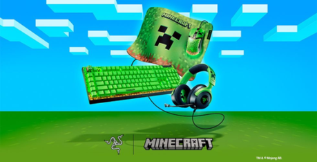 Añade a tu equipo la colección RAZER | MINECRAFT Añade a tu equipo la colección RAZER | MINECRAFT