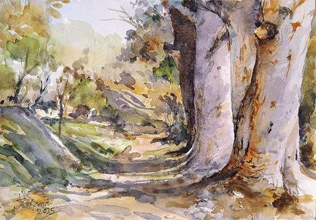 Acuarelas febrero 2025