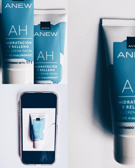Avon anew vitamina C protinol que es para que sirve serum piel renovada protector solar spf 70 AH ácido hialurónico gel crema lanzamientos 2025