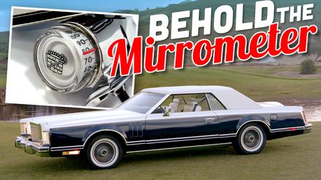 el Lincoln Mark V 1979 convirtió un retrovisor en un accesorio futurista 10