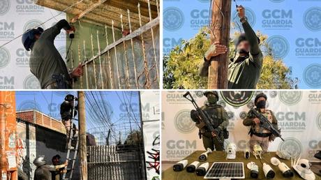 Guardia Civil Municipal desmantela red clandestina de videovigilancia en Rancho Pavón