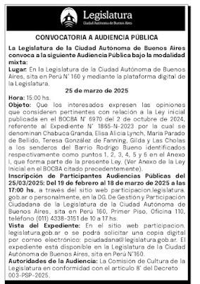 Audiencia Pública Audiencia Pública