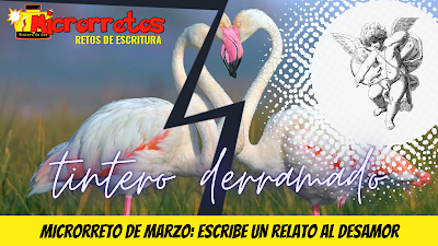 Microrreto de marzo  | TINTERO DERRAMADO