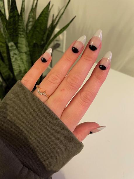 Uñas nail art ideas blanco y negro uñas cortas largas diseños fáciles