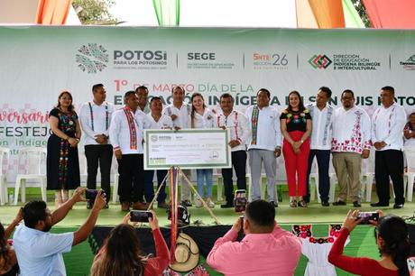 SEGE conmemora el Día de la Educación Indígena impulsando una educación inclusiva en San Luis Potosí
