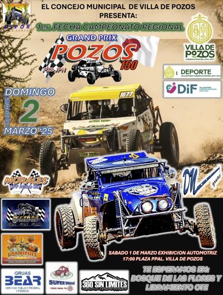 Después de 15 años regresa el Offroad a Villa de Pozos