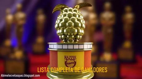 LISTA COMPLETA DE GANADORES DE LOS RAZZIE AWARDS 2025