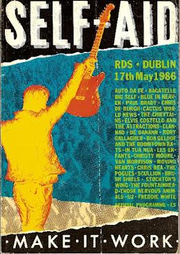 17/05/1986 Rory Gallagher en Self Aid contra el desempleo en Irlanda.