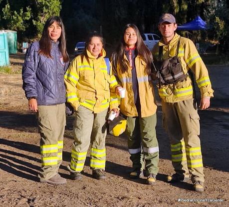 Bomberos Voluntarios de Piedra del Águila en acción en el Parque Nacional Lanín Bomberos Voluntarios de Piedra del Águila en acción en el Parque Nacional Lanín