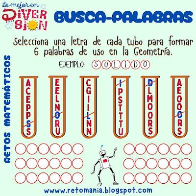 Desafío matemático, Reto matemático, Problema matemático, Juego de Letras, Juego de Palabras, Palabra Oculta, Palabra Desconocida, BuscaPalabras, Picas y Fijas, RetoPalabras