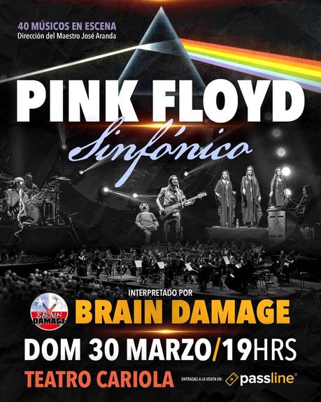 Brain Damage presenta concierto tributo a Pink Floyd Brain Damage presenta concierto tributo a Pink Floyd