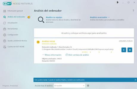 Eset Nod32 Antivirus 2025 para windows, potente software antivirus para eliminar todo tipo de infecciones Eset Nod32 Antivirus 2025 para windows, potente software antivirus para eliminar todo tipo de infecciones