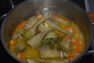 Alcachofas estofadas