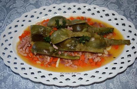 Alcachofas estofadas