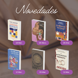 Novedades de Marzo
