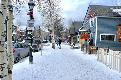 12 Ardores de calles principales de EE. UU. Main Street en Breckenridge