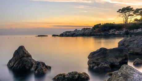 La Costa de Azur en una autocaravana: consejos, áreas, rutas Puesta de sol en Bandol