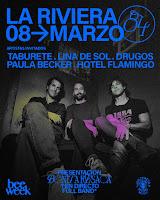 Proyectos invitados por 84 en su concierto en La Riviera dentro del Bee Week