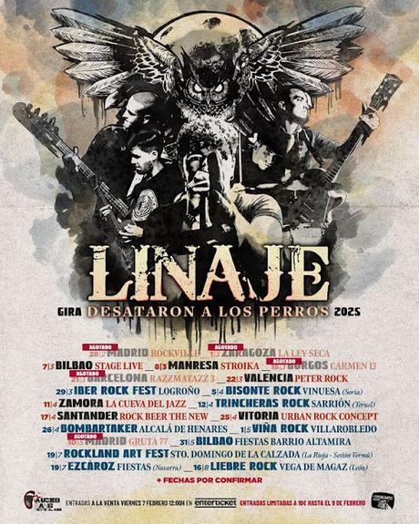 LINAJE: 'DESATARON A LOS PERROS' LINAJE: 'DESATARON A LOS PERROS'