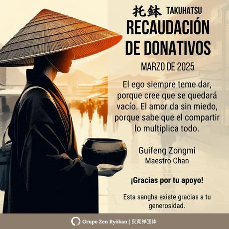 Recaudación de donativos para marzo de 2025