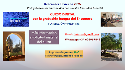 ACCESO GRATUITO MUESTRA MATERIAL DEL CURSO DIGITAL. “VIVIR Y DESCANSAR EN CONEXIÓN CON NUESTRA IDENTIDAD ESENCIAL ACCESO GRATUITO MUESTRA MATERIAL CURSO DIGITAL. “VIVIR DESCANSAR CONEXIÓN NUESTRA IDENTIDAD ESENCIAL