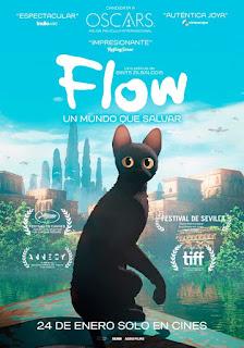 ¿El sueño de un gato negro? (Flow, un mundo que salvar)