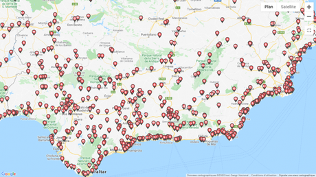 Andalucía en una autocaravana: consejos, áreas, rutas Tarjeta de autocaravana de Andalucía