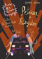 Concierto de Petricor y Kloyster en El perro de la parte de atrás del coche