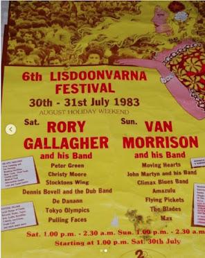 31/07/1983 Rory Gallagher en Lisdoonvarna Festival.