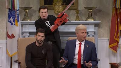 “Valientes y brillantes”: así es la hilarante parodia de la reunión entre Zelenski y Trump en Saturday Night Live