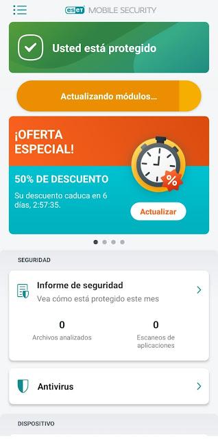 Eset Mobile Security Antivirus para android, poderoso antivirus para proteger tus dispositivos móviles Eset Mobile Security Antivirus para android, poderoso antivirus para proteger tus dispositivos móviles