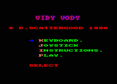 Preservado un juego perdido de Amstrad, adelantado a su tiempo y con control por movimiento. Así es Vidy Vody Preservado un juego perdido de Amstrad, adelantado a su tiempo y con control por movimiento. Así es Vidy Vody