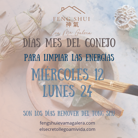 🪔Estos son los días del mes Conejo 🐇 que son ideales para limpiar.