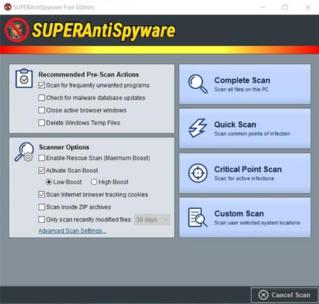 SUPERAntiSpyware para windows, protege tu equipo de las amenazas que acechan la web y las redes sociales SUPERAntiSpyware para windows, protege tu equipo de las amenazas que acechan la web y las redes sociales