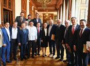 Gobernador Gallardo supervisa avances Sistema Salud reunión federal