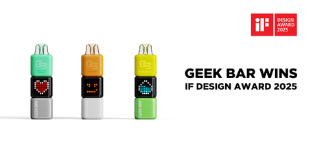 Geek Bar gana el premio iF DESIGN AWARD 2025 por dos innovadores productos conceptuales Geek Bar gana el premio iF DESIGN AWARD 2025 por dos innovadores productos conceptuales