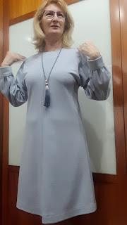 UN TEJIDO DE PUNTO EN AZUL🩵 AGRISADO 🩶 UN TEJIDO DE PUNTO EN AZUL🩵 AGRISADO 🩶