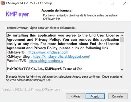 KMPlayer para windows, potente reproductor multimedia para disfrutar de tus series y películas
