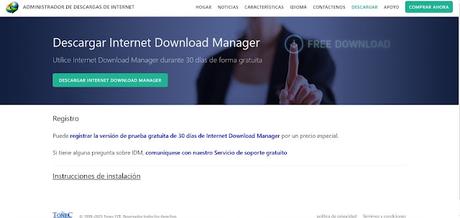 Internet Download Manager para windows, acelera tus descargas con esta genial aplicación