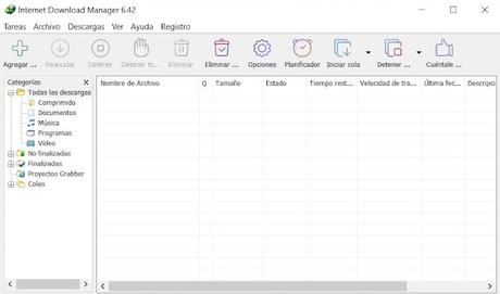 Internet Download Manager para windows, acelera tus descargas con esta genial aplicación