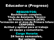 Educador-a(Progreso)