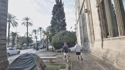 Cuando la precariedad balear obliga a vivir en caravanas.