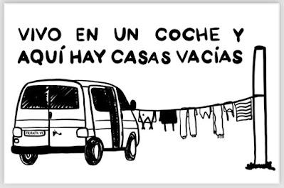 Cuando la precariedad balear obliga a vivir en caravanas.