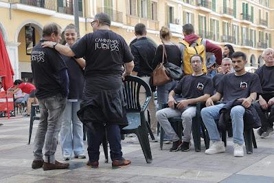 Cuando la precariedad balear obliga a vivir en caravanas.