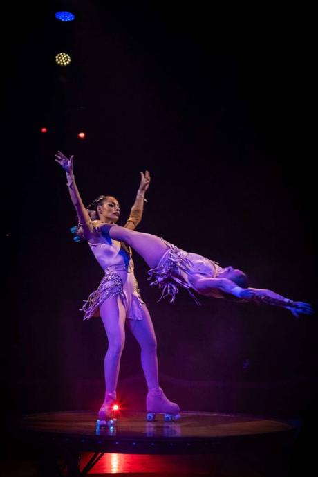 Las mujeres en el circo Hermanas raluy