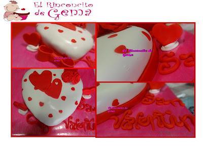 TARTA SAN VALENTÍN PARA DORIS
