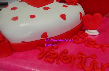 TARTA SAN VALENTÍN PARA DORIS