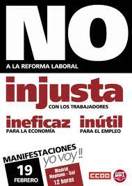 Una reforma “ofensiva, regresiva, reaccionaria y profundamente injusta”, según Jueces para la Democracia…  El 19-F ... ¡YO VOY!